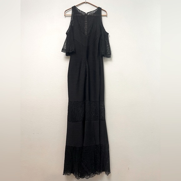 Tadashi Shoji Esme Dress, Black Sz M / sz 8 - Picture 9 of 13